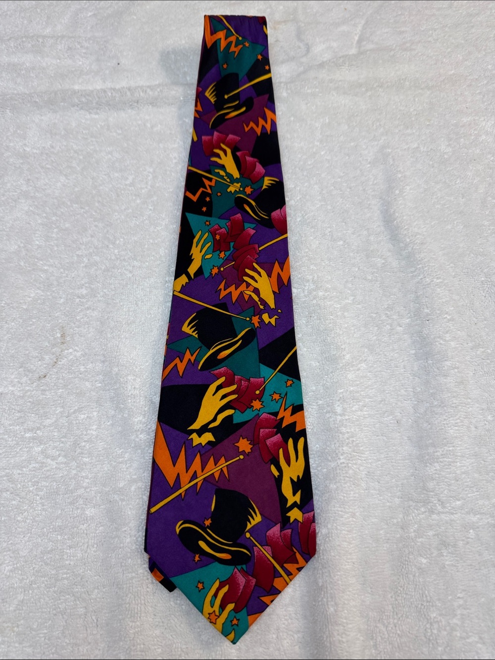 The Beatles Multi Color Graphic Men's Tie Magical Mystery Tour
